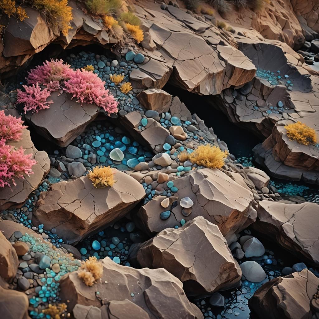 Gems and Flowers: Serene Underwater Photography
