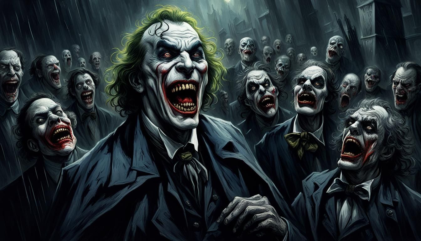 Horror Joker by @neuralgod