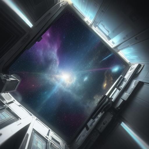 Quantum Rubik's Cube in Space: Photorealistic Rendering