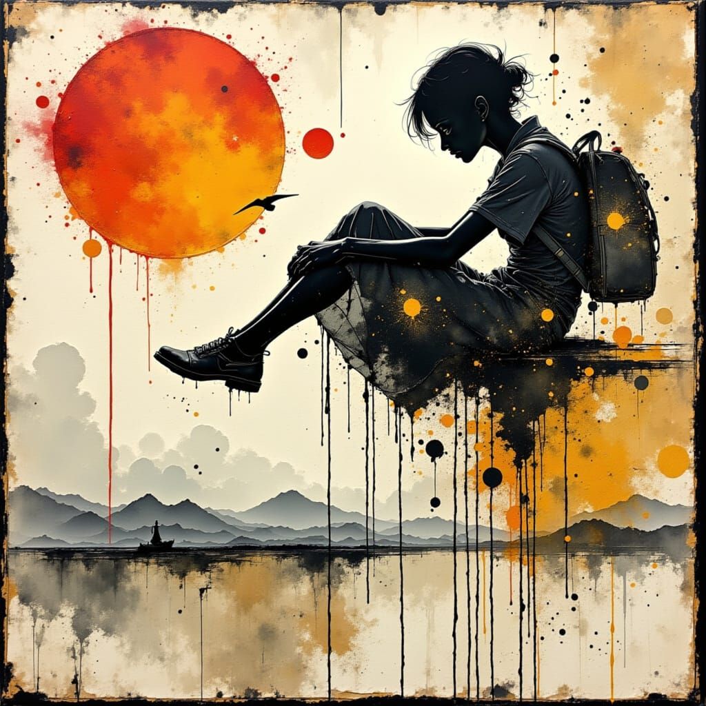 Close your eyes and see the skies are fallin' - QOTSA