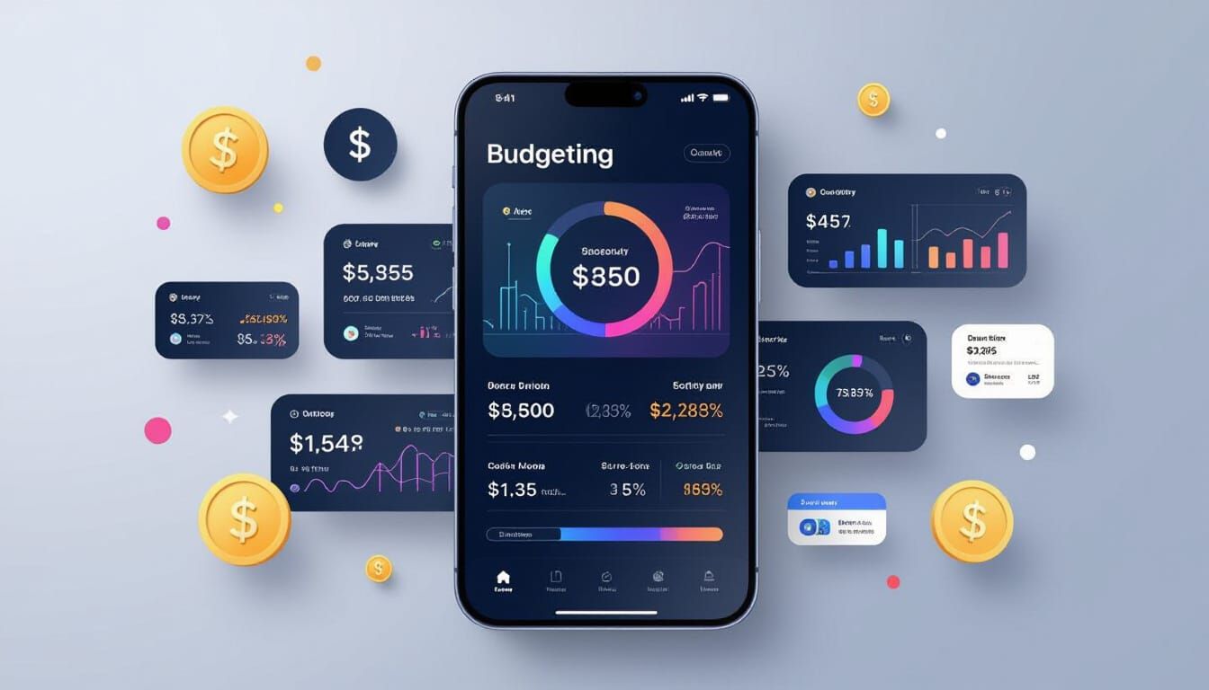Smartphone Budgeting Apps With Financial Charts For 2025 Com...