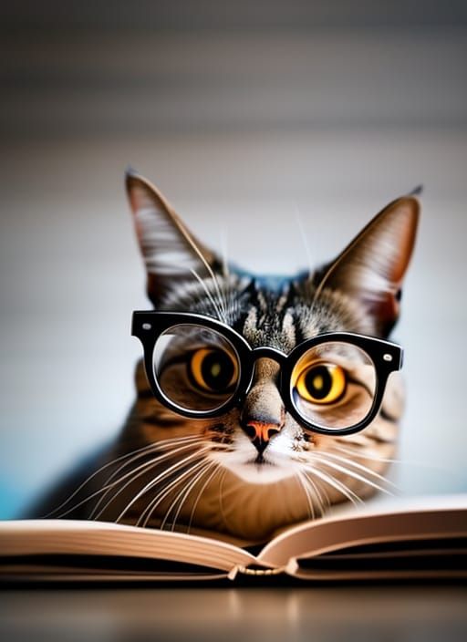 For the love of cats and books