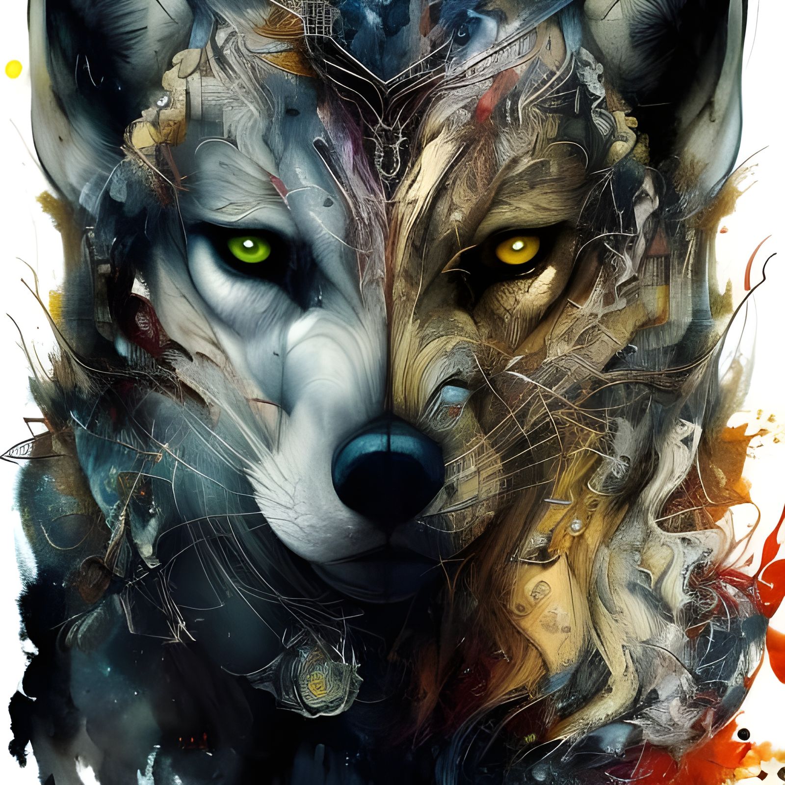 The Wolves Hati and Sköll