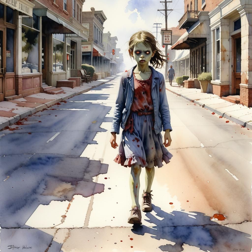 Little Zombie Girl