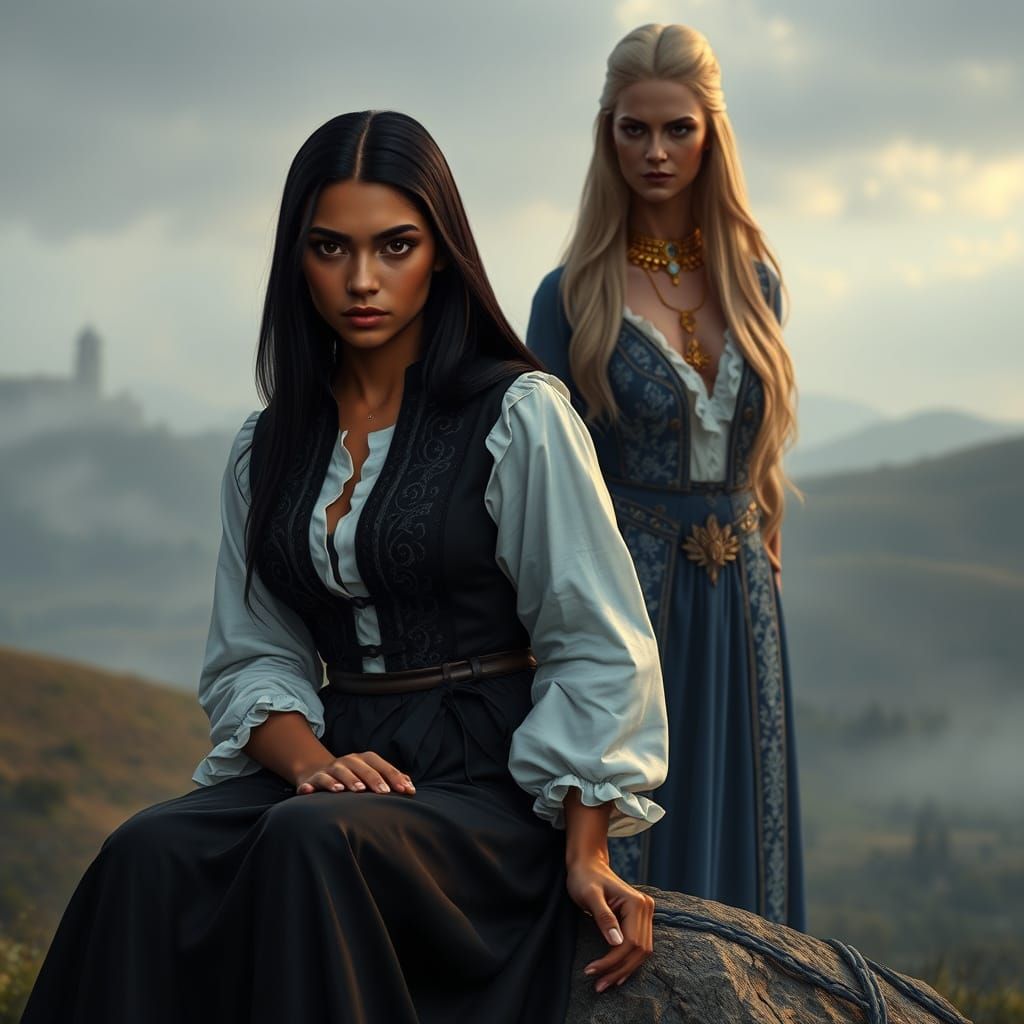 Musketeer Era Staredown in Tuscany