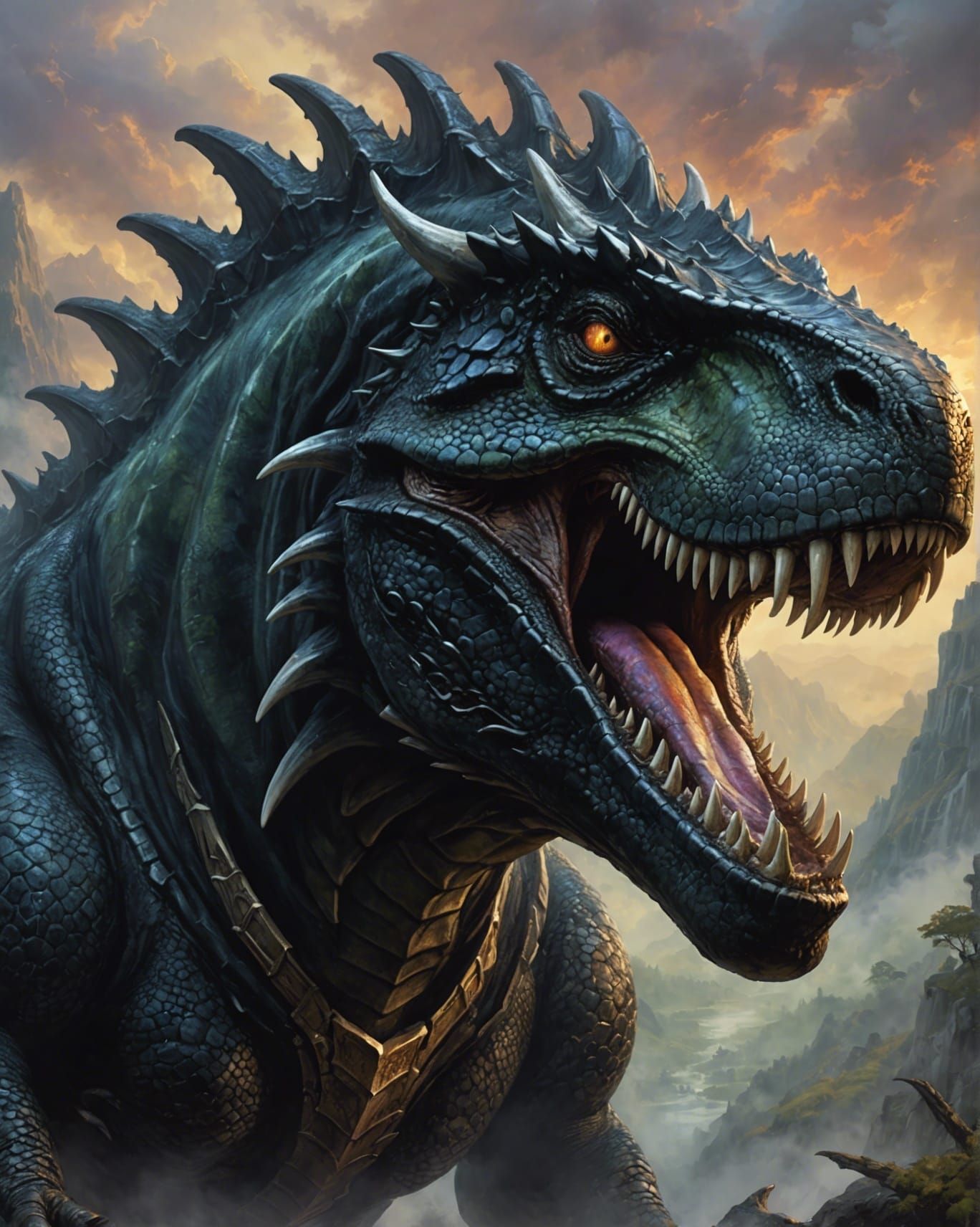 T-Rex/Black Dragon Hybrid