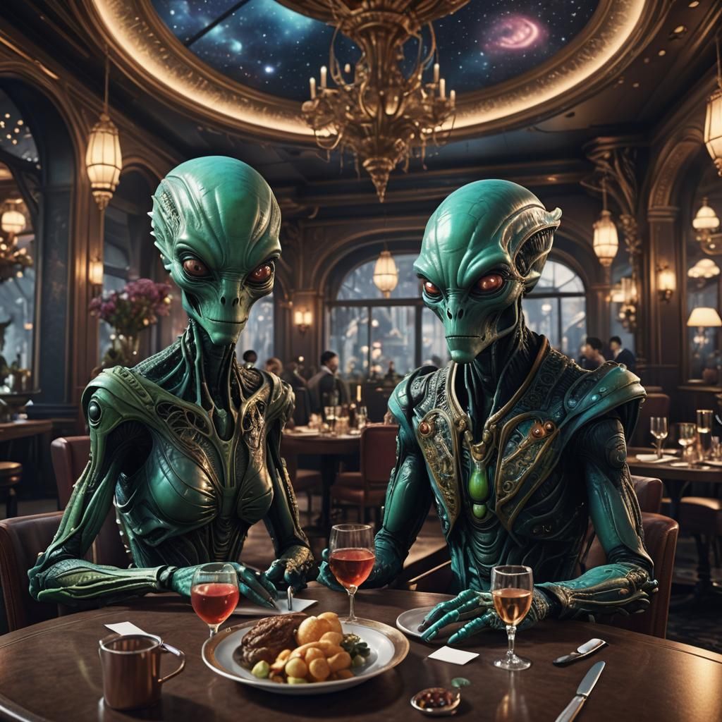 Aliens Fine Dining: A Fantastical Date Night