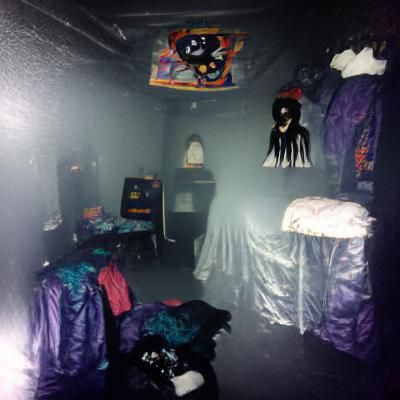 Creepy Smoky Room with Dark Presence