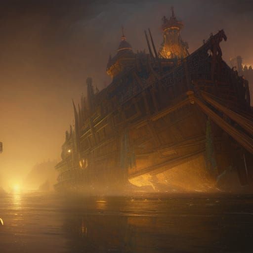 Noah's Ark: Dark Fantasy Masterpiece in Unreal Engine