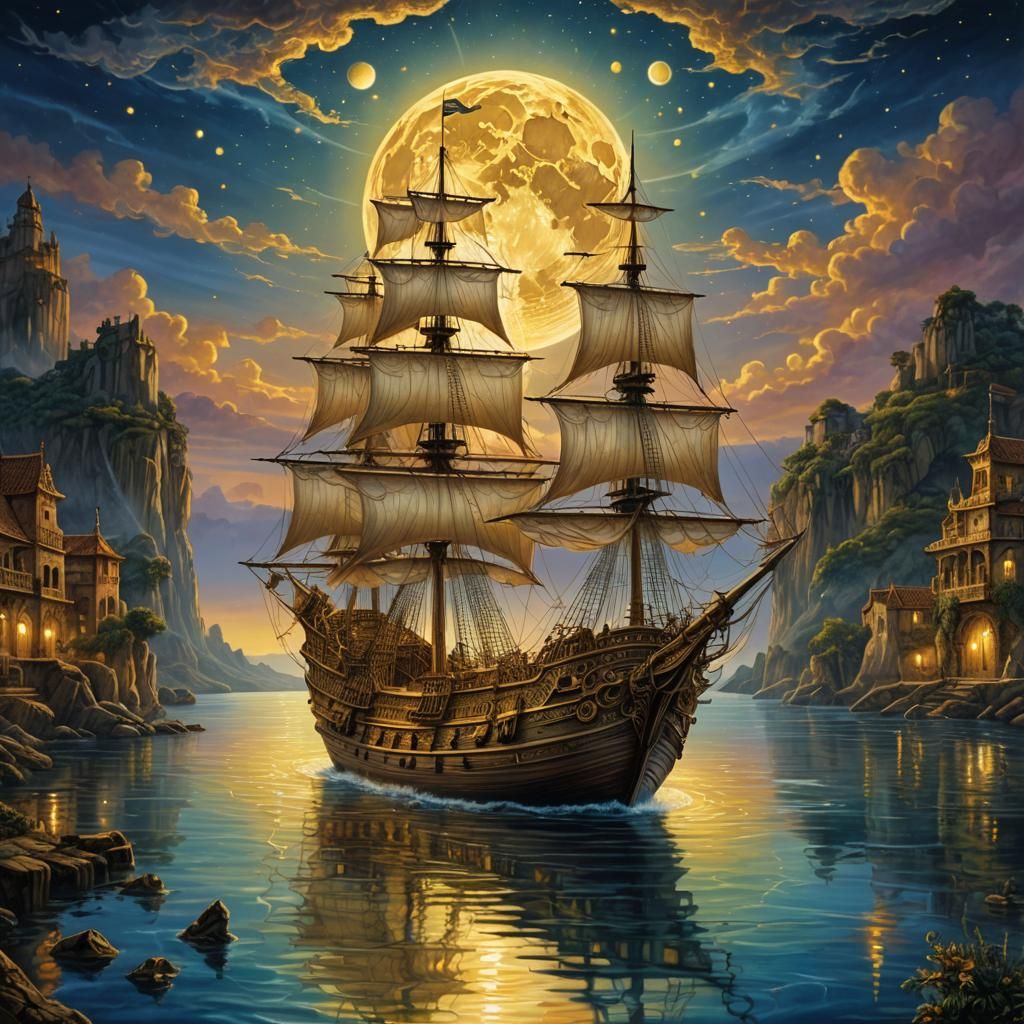 Spanish Galleon Fantasy