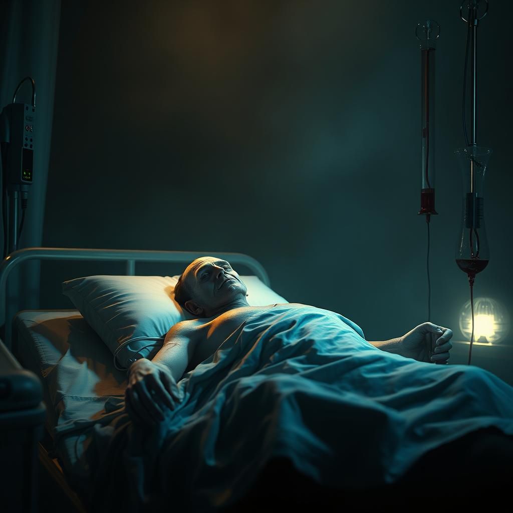 Vampire Blood Transfusion in Eerie Hospital Setting