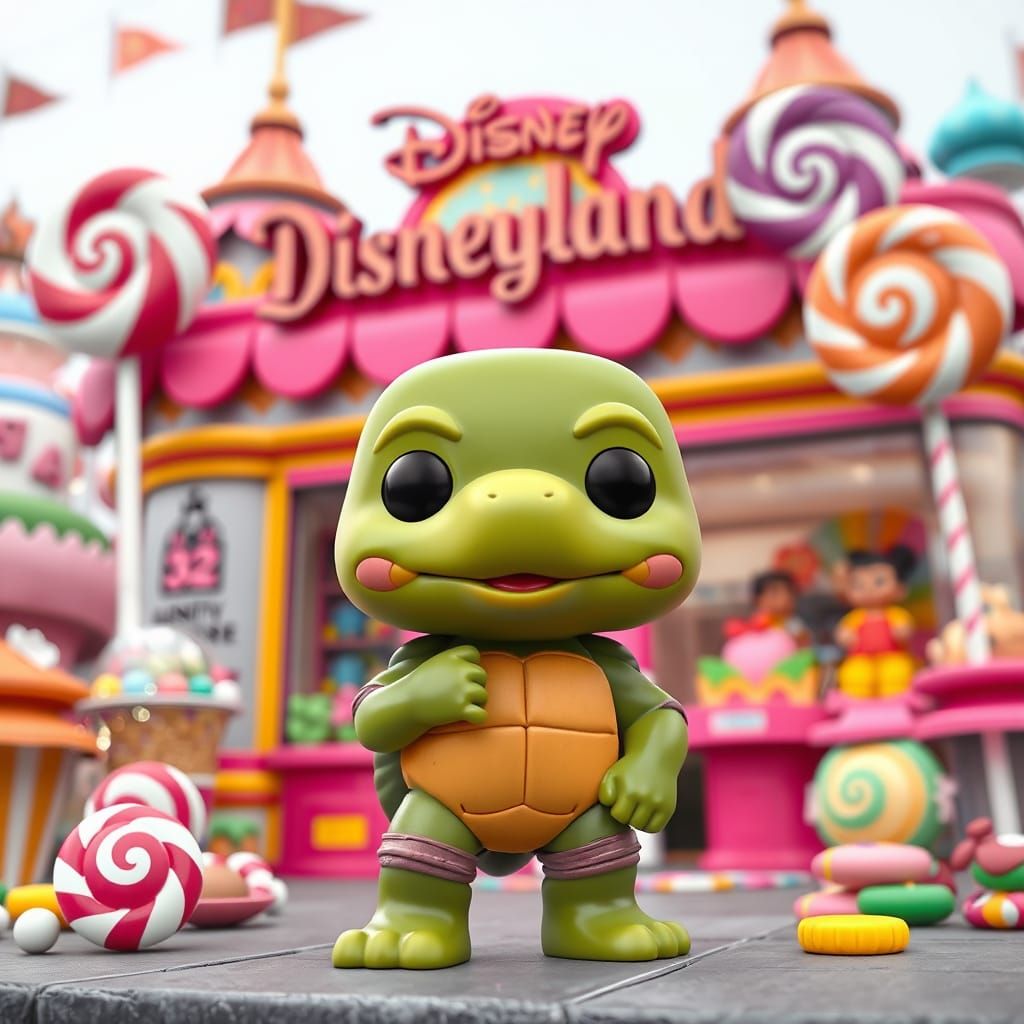 Funko Pop Figure Disney Franklin the Turtle at Disneyland Ca...
