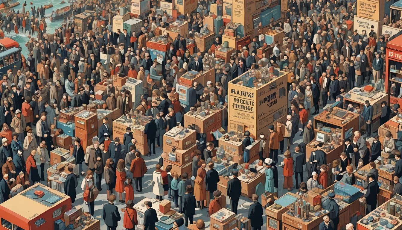 Critique of Consumerism: Sea of Materialism