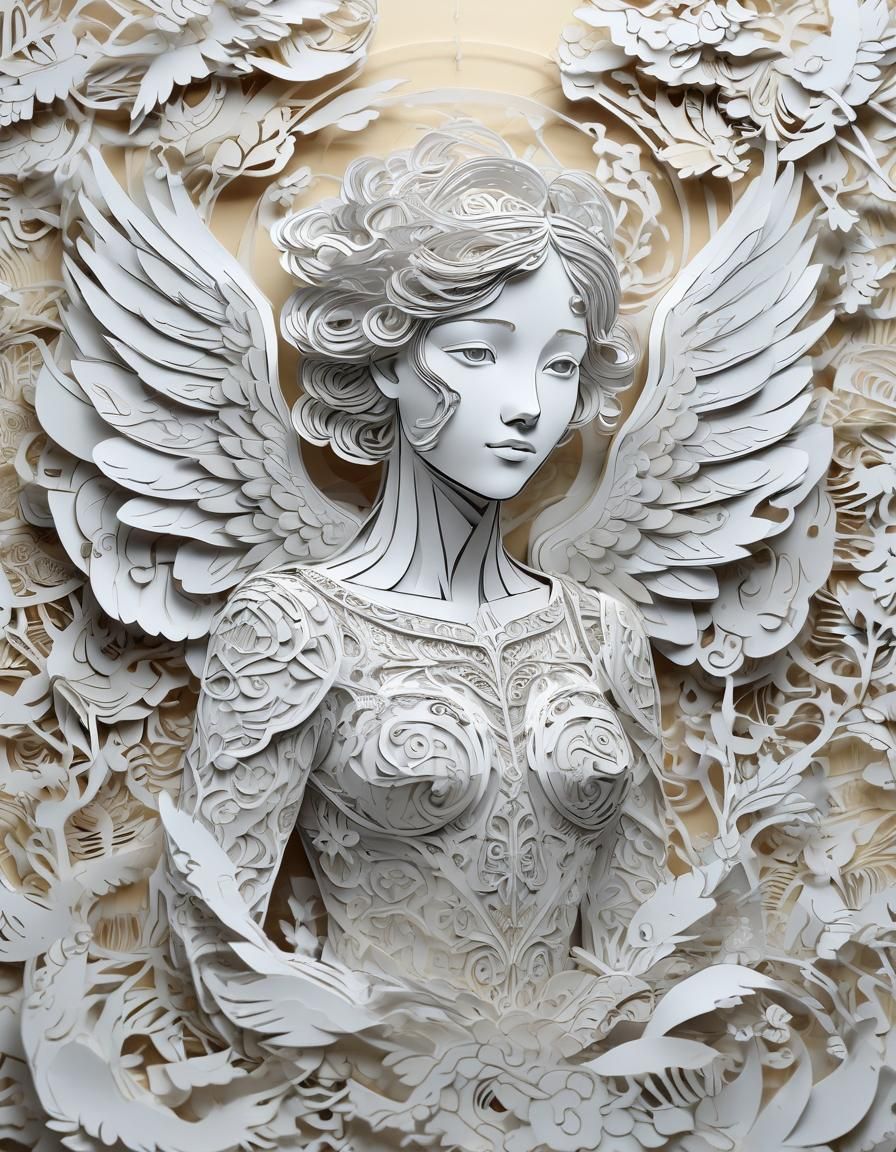 Kirigami Angel