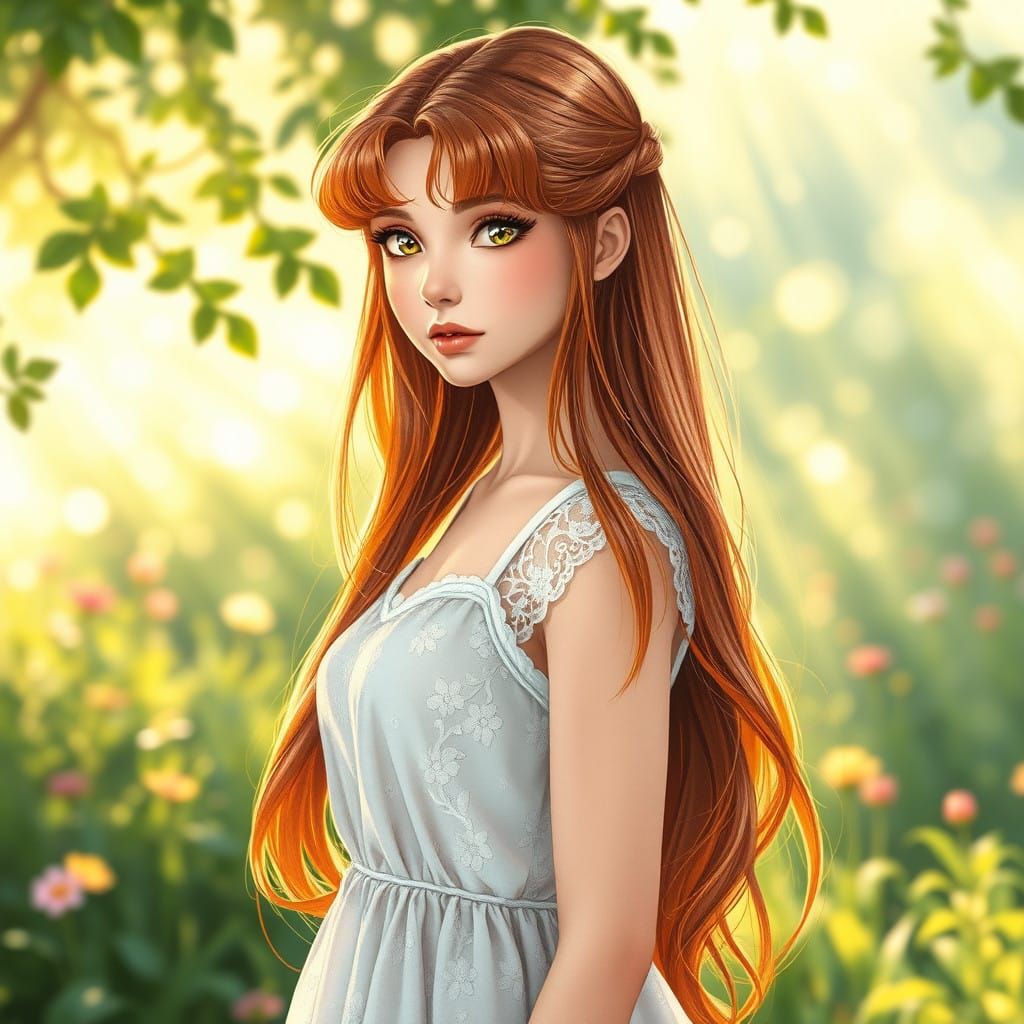 Sailor Moon in Whimsical Summer Serenity