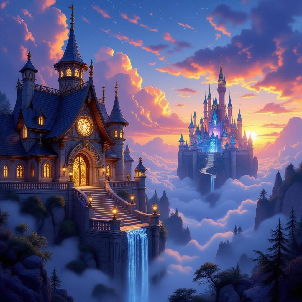 Majestic Fantasy Realms: Spell Schools and Cloud Castles