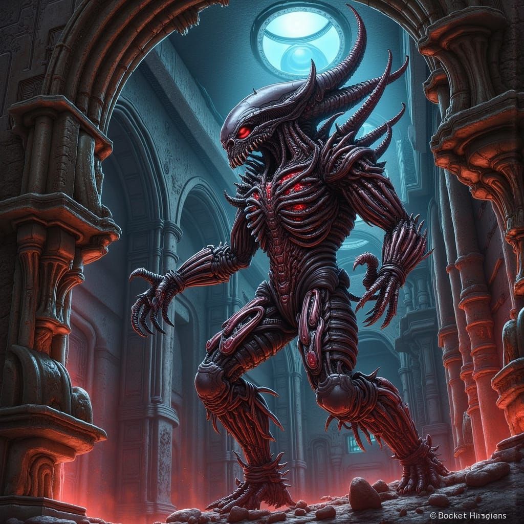 Biomechanical Horror Emerges from Ishimura's Corroded Depths