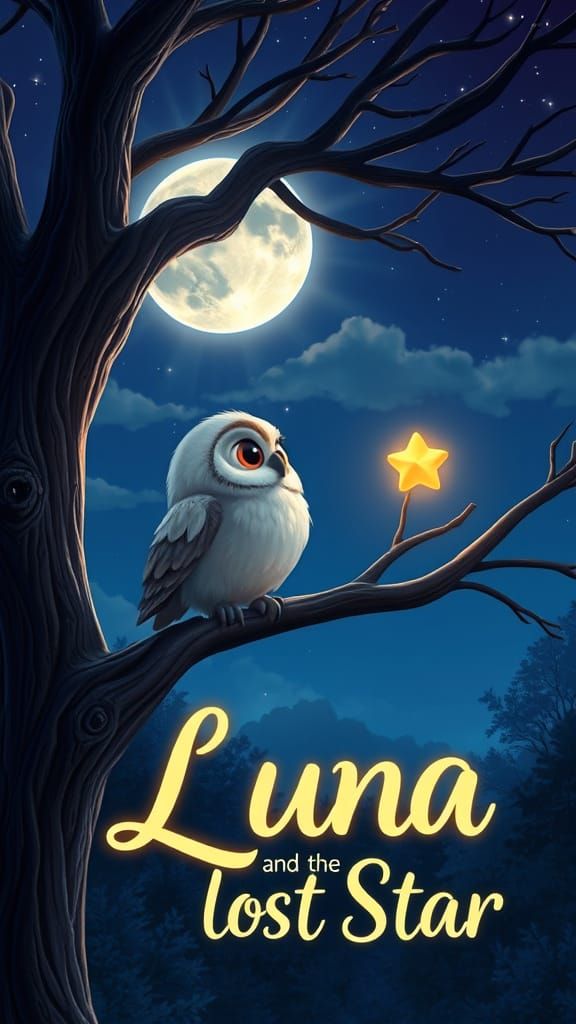 Enchanted Forest Whimsy: Luna's Magical Quest
