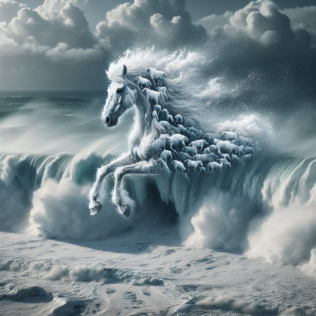 An entire scene unfolds in the ethereal form of smoke above the embers of a fading fire two knights, their armor and swo...