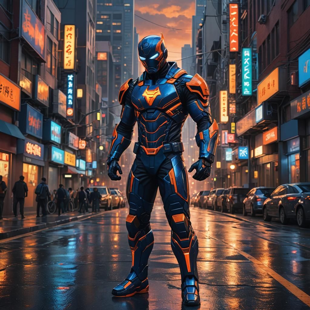 Hiro Hamada in San Fransokyo: Fantasy Concept Art