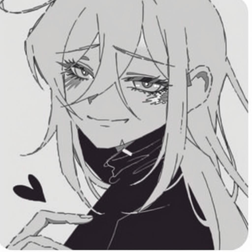 Anime Heroine in Fantastical Landscape Illustration