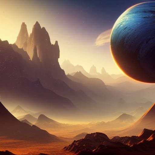 Exotic Planet with Interdimensional Portals