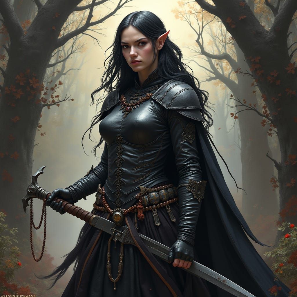 Grimdark Fantasy Landscape