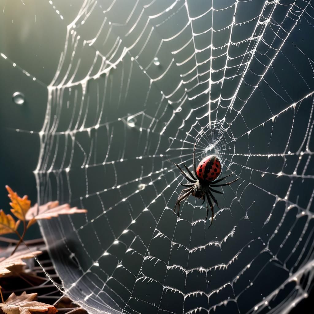 Flies, Spiders, and Cobwebs in Cinematic Photorealism