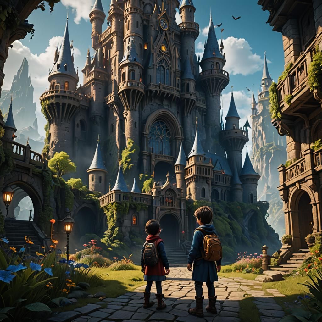 Fantastical Matte Painting: Eternal Youth Wish
