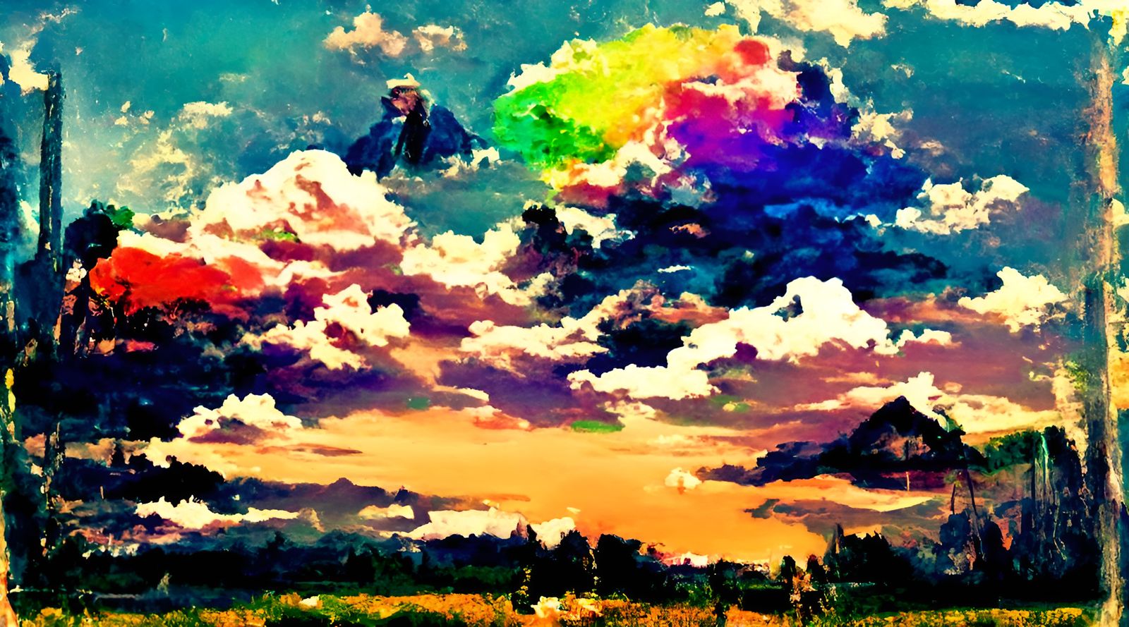 Surreal Dreamscape Inspired by Song Lyrics