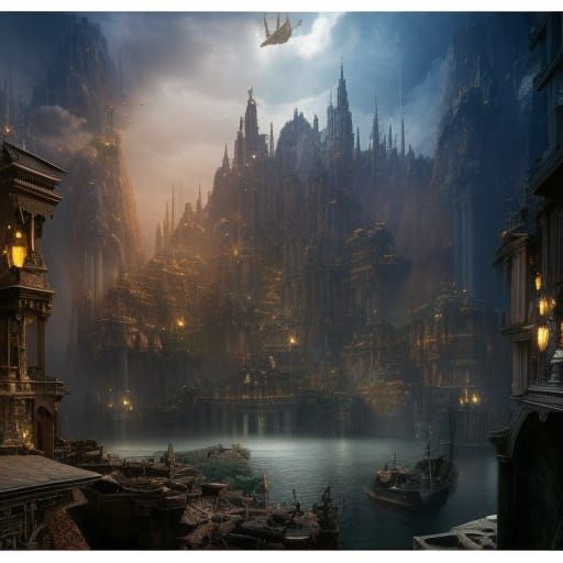 Epic Cinematic Digital Matte Painting