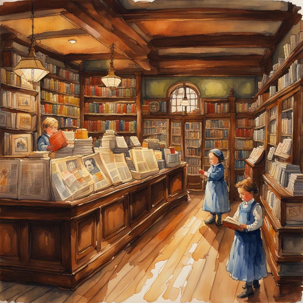 INSIDE THE BOOKSTORE