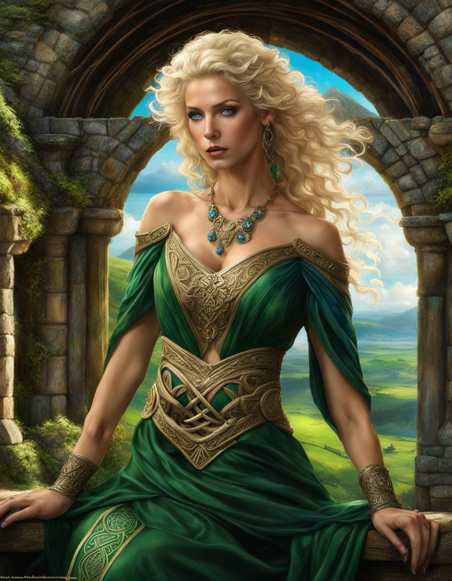 Ancient Celtic Princess Gina