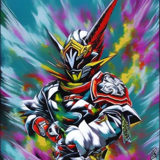 Tekken 3 Yoshimitsu in Graffiti Splash Art