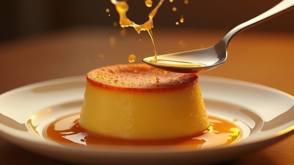 Crème Brûlée Cracking: A Culinary Dessert Still Life
