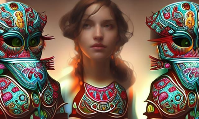 Intricate Steampunk Cat in Detailed Digital Painting