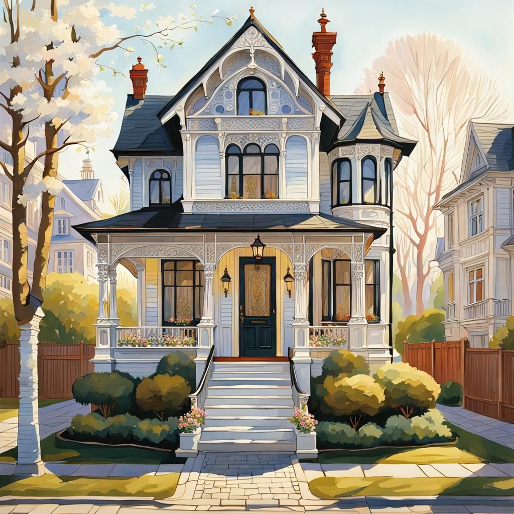 Architectural Edwardian Spa in Gothic Style