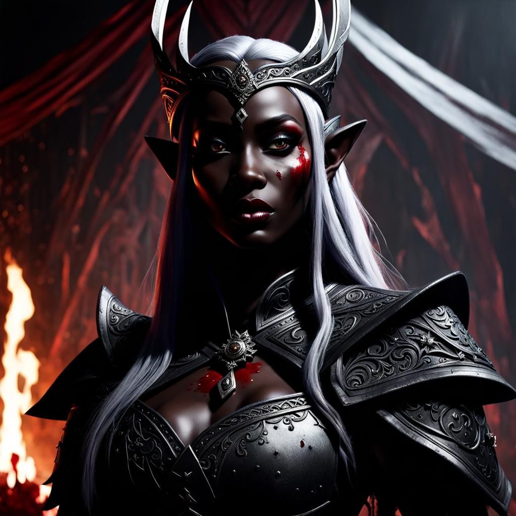 Dark elven queen