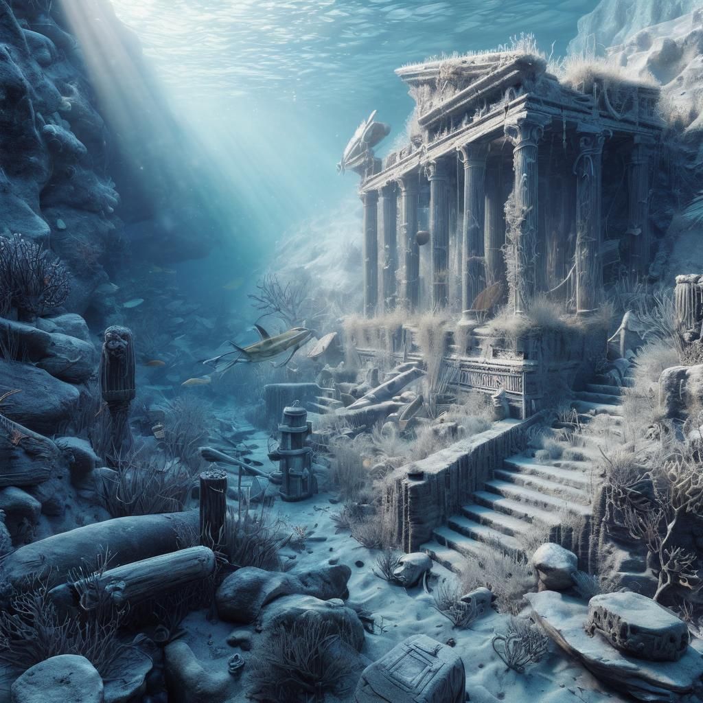 Underwater Archaeology Site: 3D Photogrammetry Model