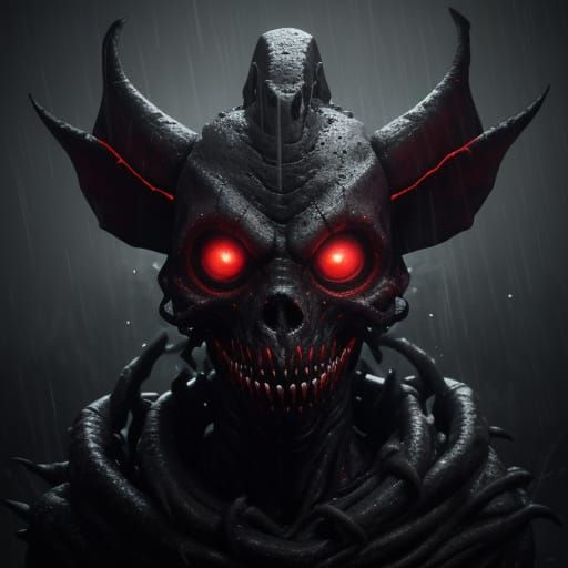 Bioluminescent Horror Figure Reveals Flesh-Like Horror