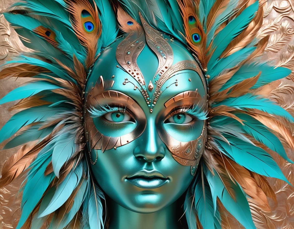 Giant Head Seeks Passion in Surreal Photo