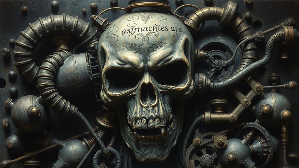 Surreal, Surrendering Steampunk Relic in a Sea of Confusion