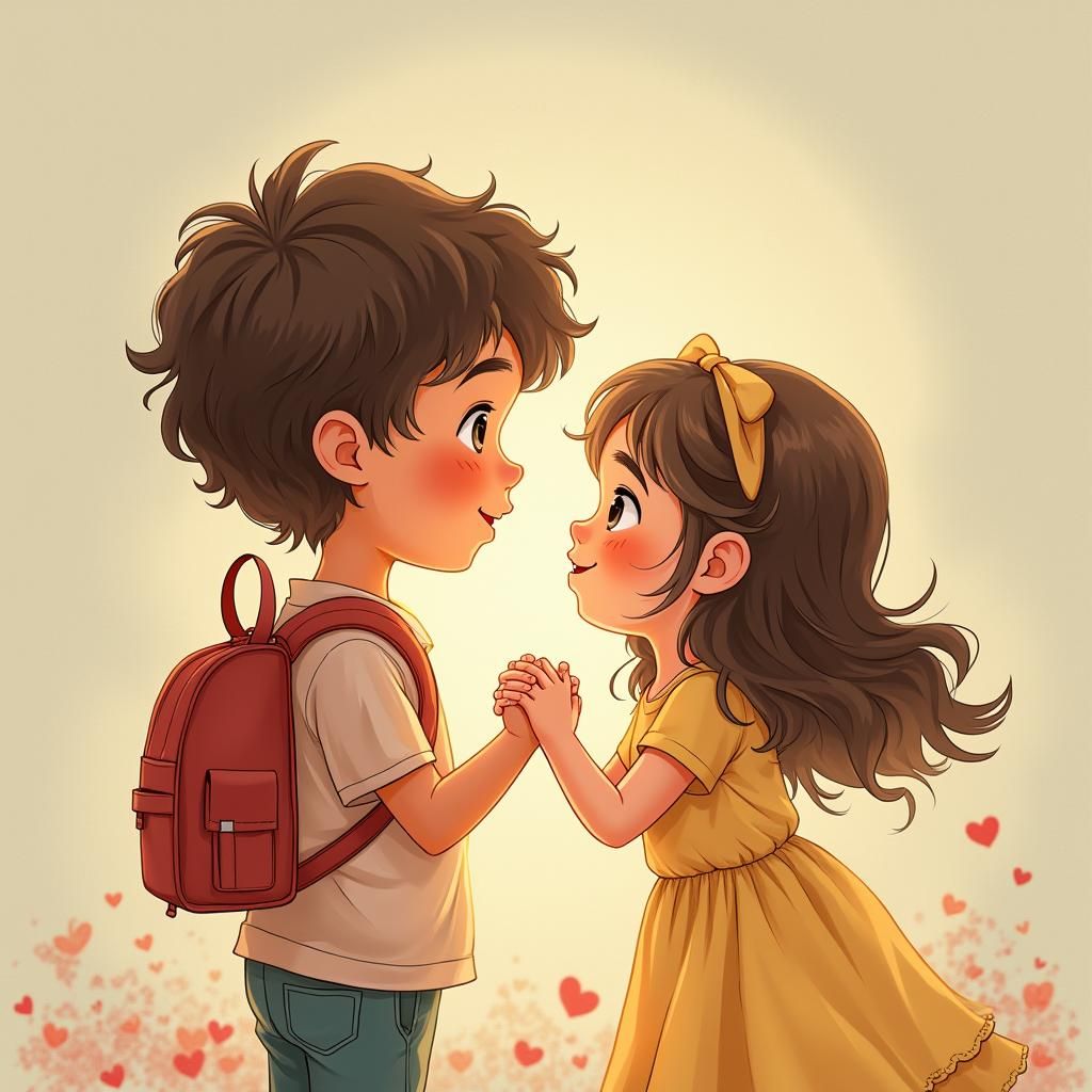 Child's Love: An AI Generated Image