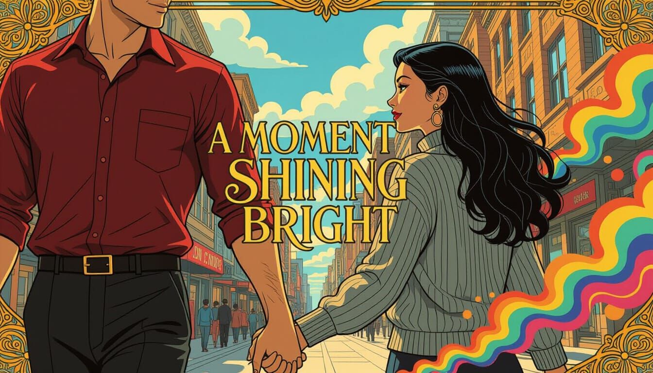 A Moment Shining Bright: Art Deco Cityscape