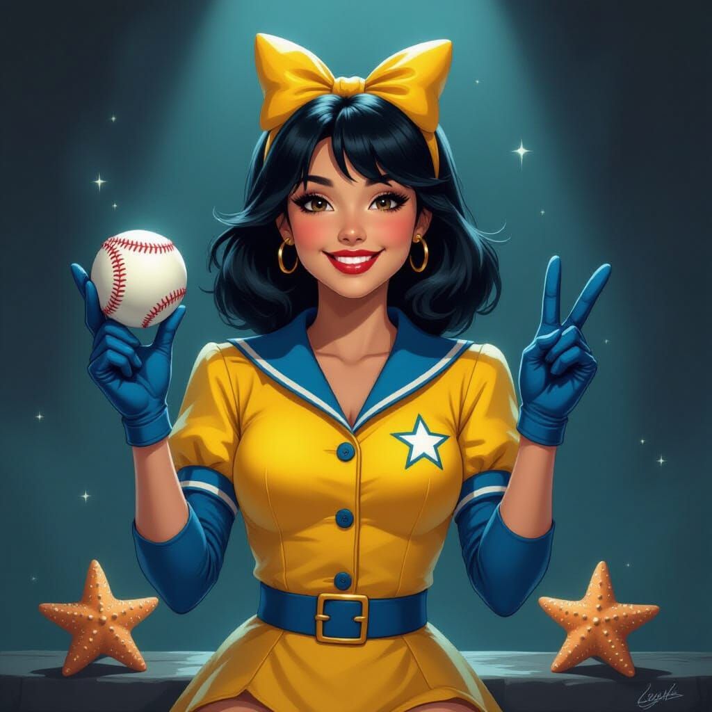 Misty from Pokémon in Cinematic Style