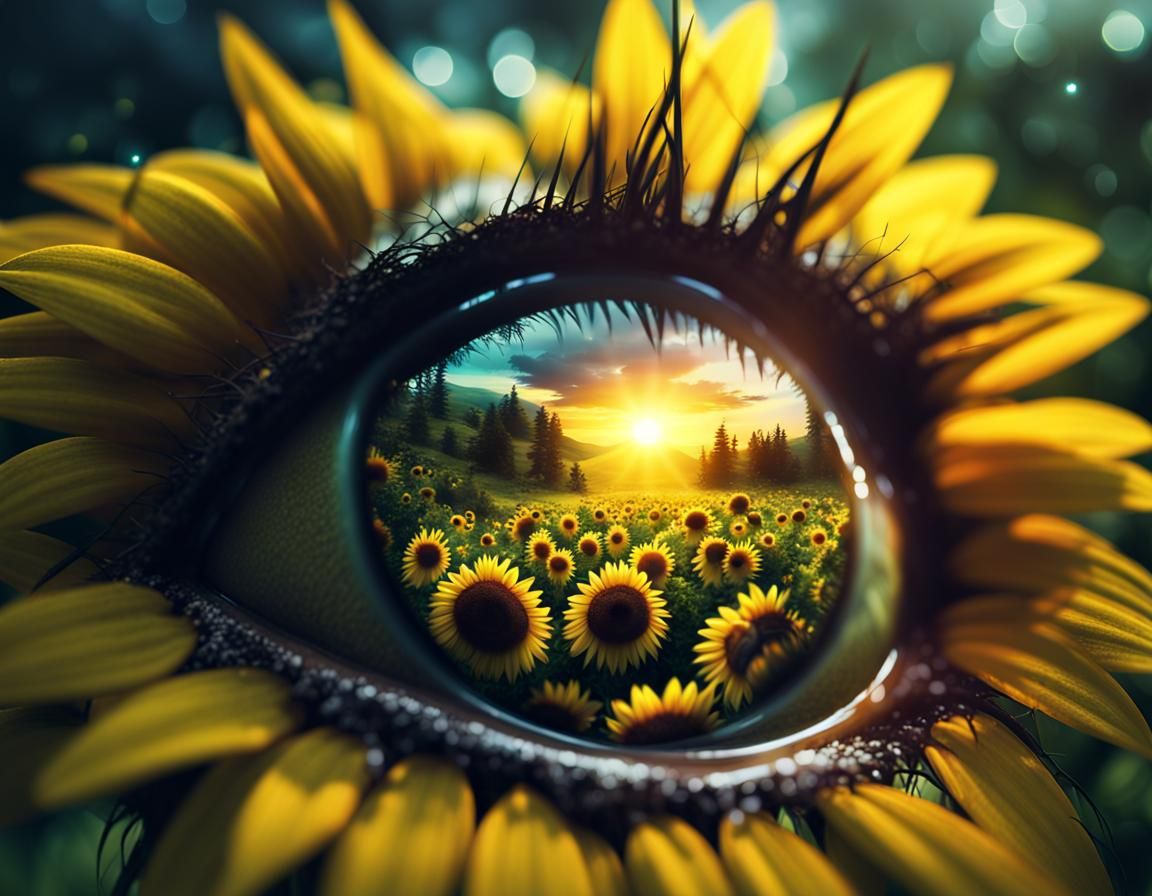 Eye of flower!