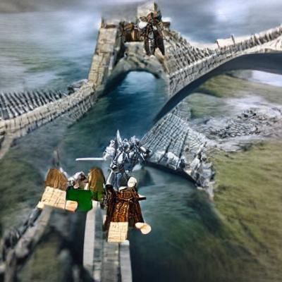 Osgiliath Bridge Destruction Aftermath