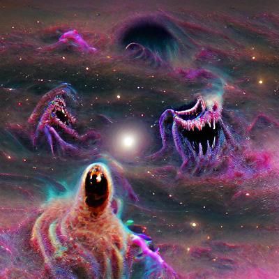 Cosmic Horror: Grotesque Entities in the Void