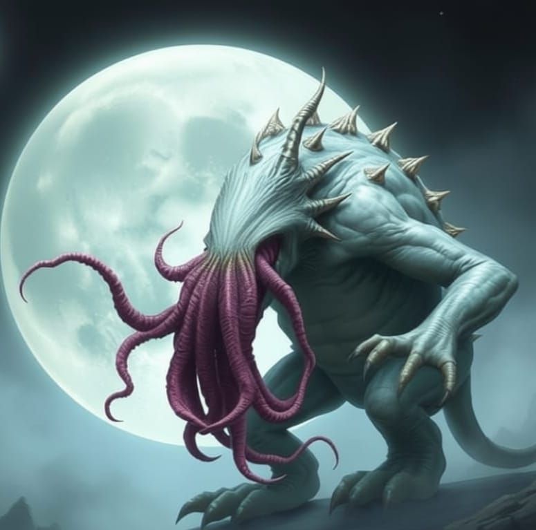 A Moon-beast of the Dreamlands