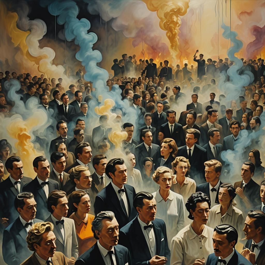 Dreamlike Party of David Lynch Doppelgangers